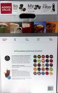 Keurig K75 Platinum Single-Cup Home-Brewing System with Water Filter Kit, 60 K-Cup Packs, and Reuseable Keurig... N4