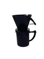 Brew One Cup of Coffee With Melitta Pour Over Cafe Euro Coffeemaker and Filters N3