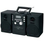 Portable CD Music System with Cassette and FM Stereo Radio