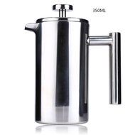 YOOYOO 350ML Stainless Steel Insulated Coffee Tea Maker with Filter Double Wall (350ML) N14