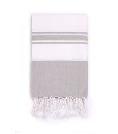 Turkish-T Basic Hand Towel - Black N12