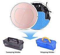 ILIFE V7s Robot Vacuum Cleaner Mop and Dry Clean Household Cleaning with Stronger Power for All Kinds of Floor... N4