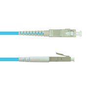 1m (3.28ft) LC-SC 10Gb 50/125 OM3 Duplex Multimode PVC Fiber Optic Cable