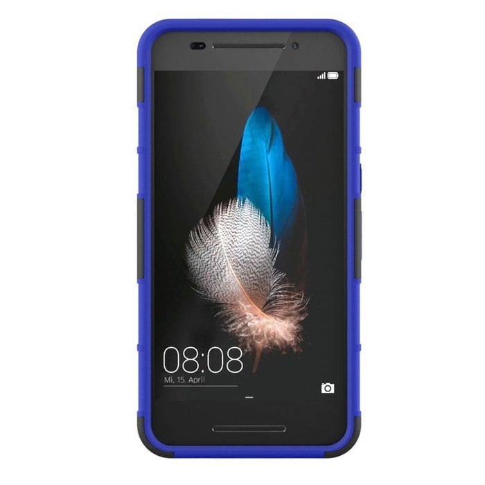 Google Nexus 6P Case, HLCT Rugged Shock Proof Dual-Layer PC and Soft Silicone Case With Built-In Kickstand for... N10