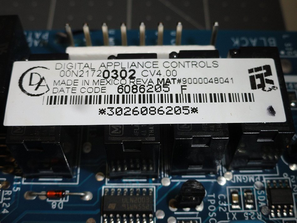 427198 Relay Control Board Thermador Range N3
