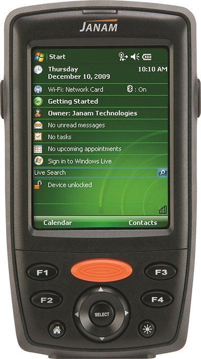 Janam XM66W-0NAKBV00 Rugged Mobile Co MPuter, XM66, WLAN 802.11A/B/G, Bluetooth, Windows Embedded Handheld 6.5...