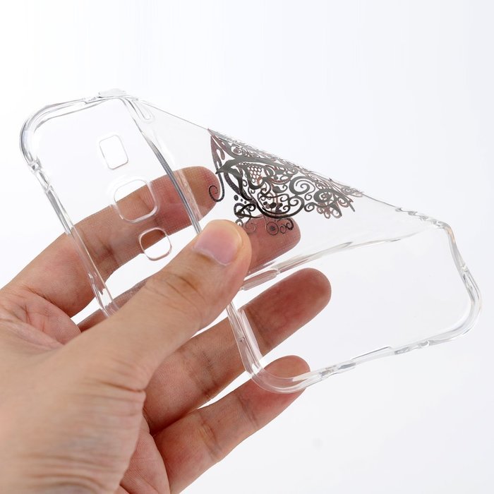 J3 Case, Galaxy 2015 J3 Case, YOKIRIN Clear Grip Soft Slim Flexible TPU Back Cover Transparent... N52