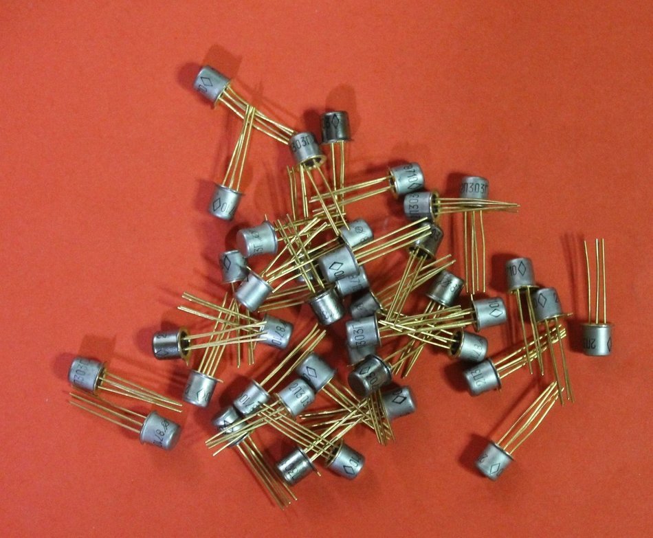 Transistors silicon 2P303G USSR 4 pcs