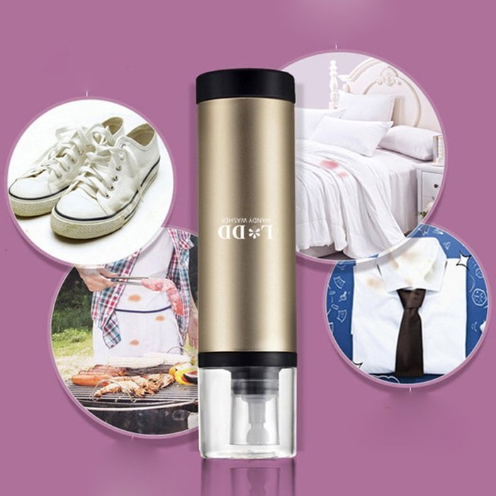 Handy Emergency Washer Portable Rechargeable Battery Mini Washing Machine Handheld Laundry For Party Travel