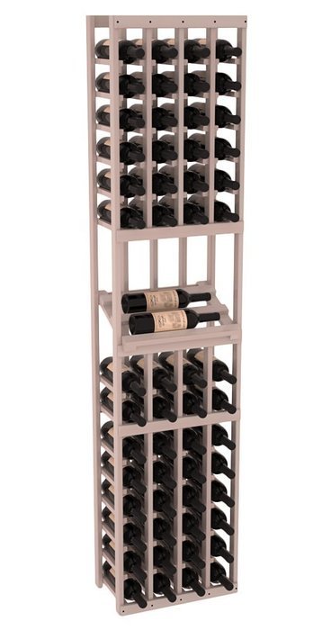 Wine Racks America Redwood 4 Column Side Display Kit. 13 Stains to Choose From! N4
