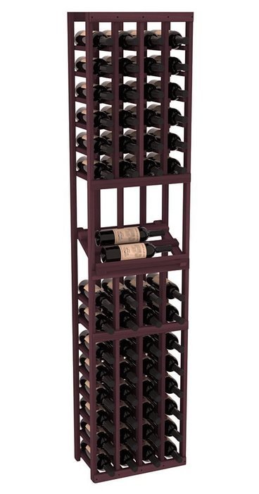 Wine Racks America Redwood 4 Column Side Display Kit. 13 Stains to Choose From! N6
