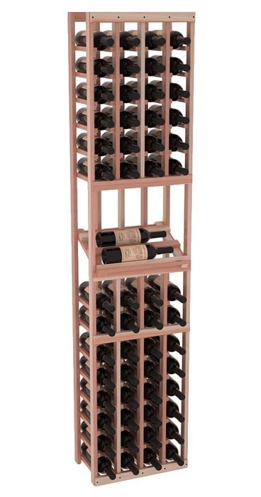 Wine Racks America Redwood 4 Column Side Display Kit. 13 Stains to Choose From! N9