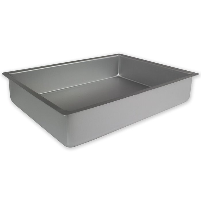 PME Seamless Professional Oblong Baking Pan Tin 13" x 9" x 4" N3