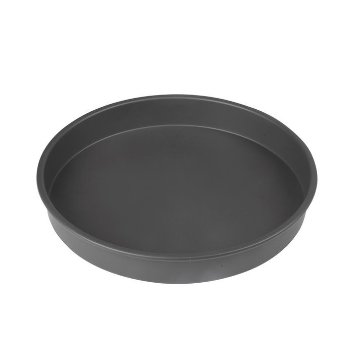 FortheChef's Deluxe Hard Anodized Aluminum Professional 14" Round Cake Pan, 2" Depth
