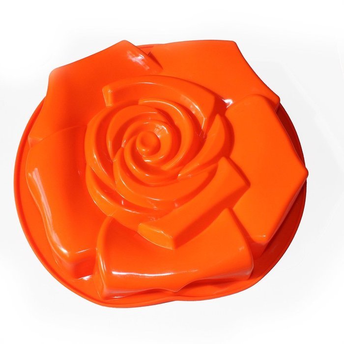 X-Haibei Large Flower Cake Pan Baking Silicone Mold Decorating Dessert 11.5inch N2