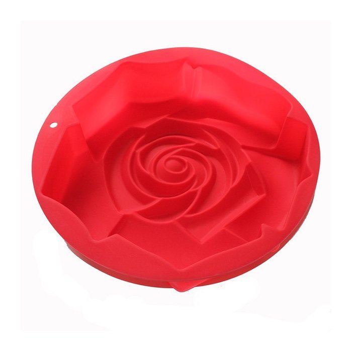 X-Haibei Large Flower Cake Pan Baking Silicone Mold Decorating Dessert 11.5inch N3