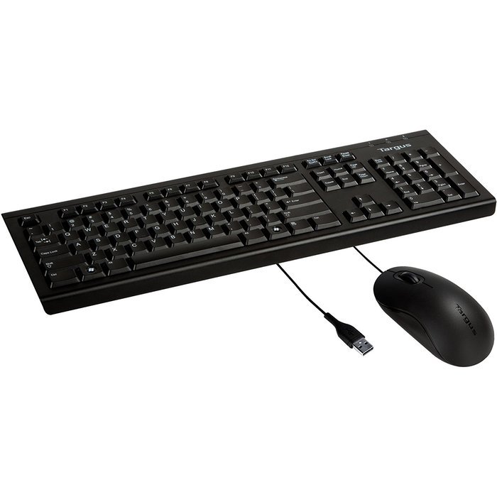 Targus BUS0067 Corporate HID Keyboard/Mouse Bundle - Keyboard and mouse set - USB - black