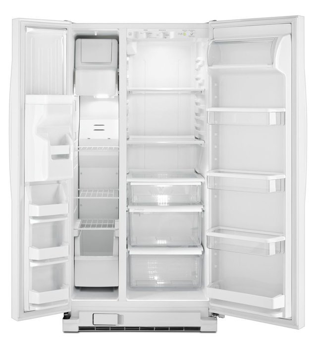 Whirlpool WRS322FDAB 22 Cu. Ft. Black SideBySide Refrigerator