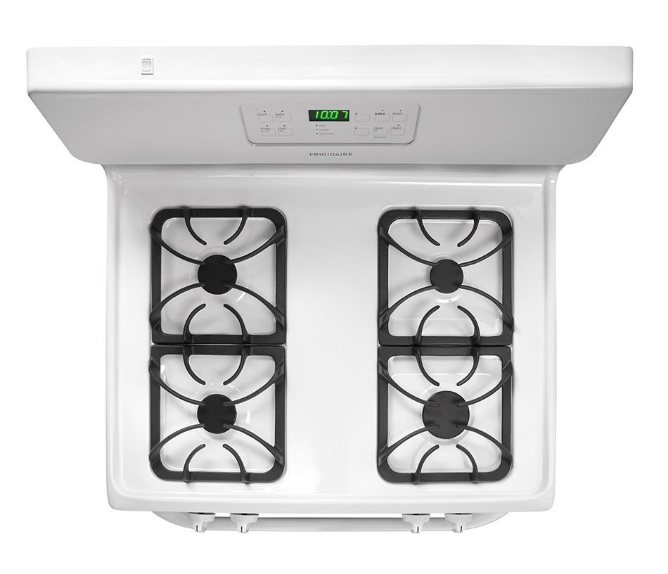 Frigidaire FFGF3023LW, 30 Inch Gas Range, White N4