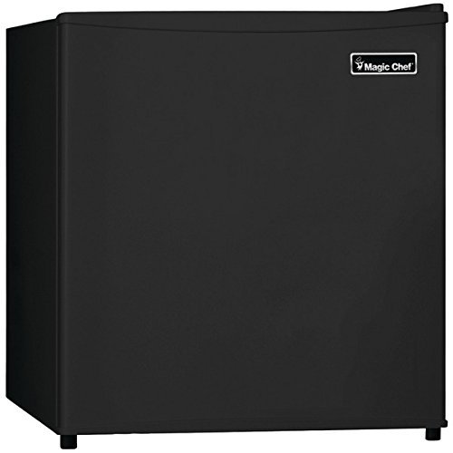 New MAGIC CHEF MCBR160B2 1.6 Cubic-ft Refrigerator (Black)