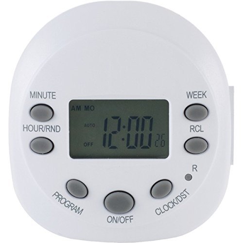 New GE 15154 7-Day Random On/off 1-Outlet Plug-in Digital Timer