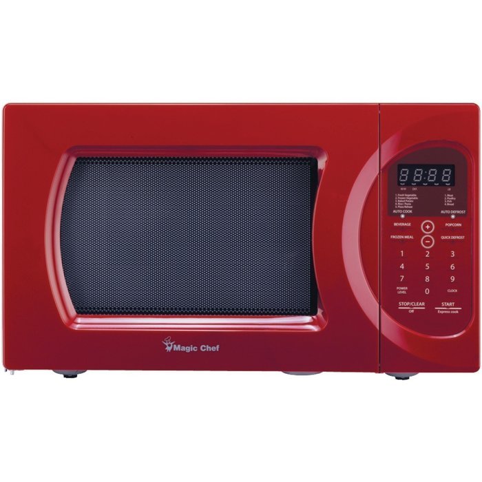 900 Watts Programmed Cooking Modes Countertop Microwave, 0.9-Cubic Foot, 10 Power Levels