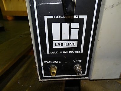 Lab-Line Squaroid 3618 Vacuum Oven w/ Nitrogen Purge port N3