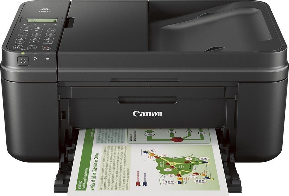 Canon - PIXMA MX492 Wireless All-In-One Printer - Black