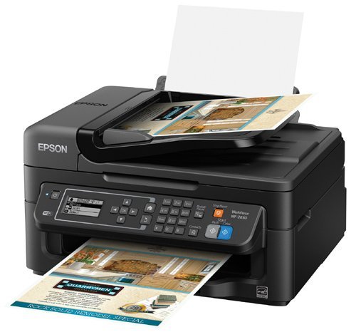 Epson WorkForce WF-2630 Wireless Business AIO Color Inkjet, Print, Copy, Scan, Fax, Mobile Printing, AirPrint,... N5
