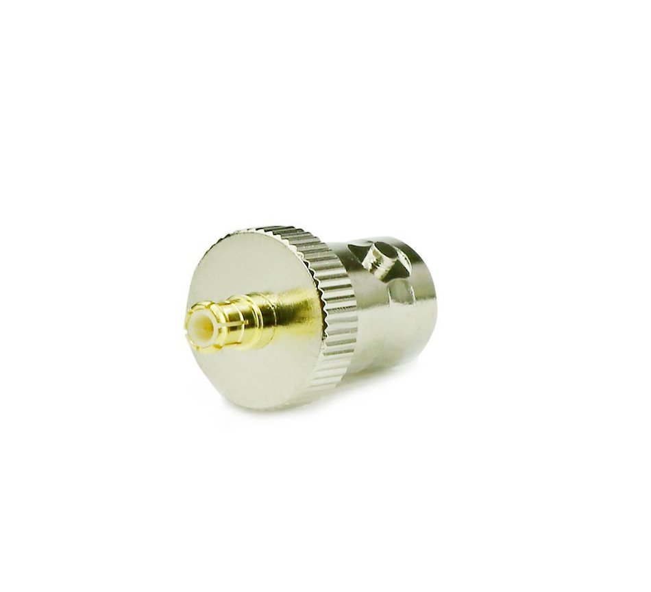 4-Pack RF Coaxial Coax Adapter BNC Female to Mmcx Male Connector N6