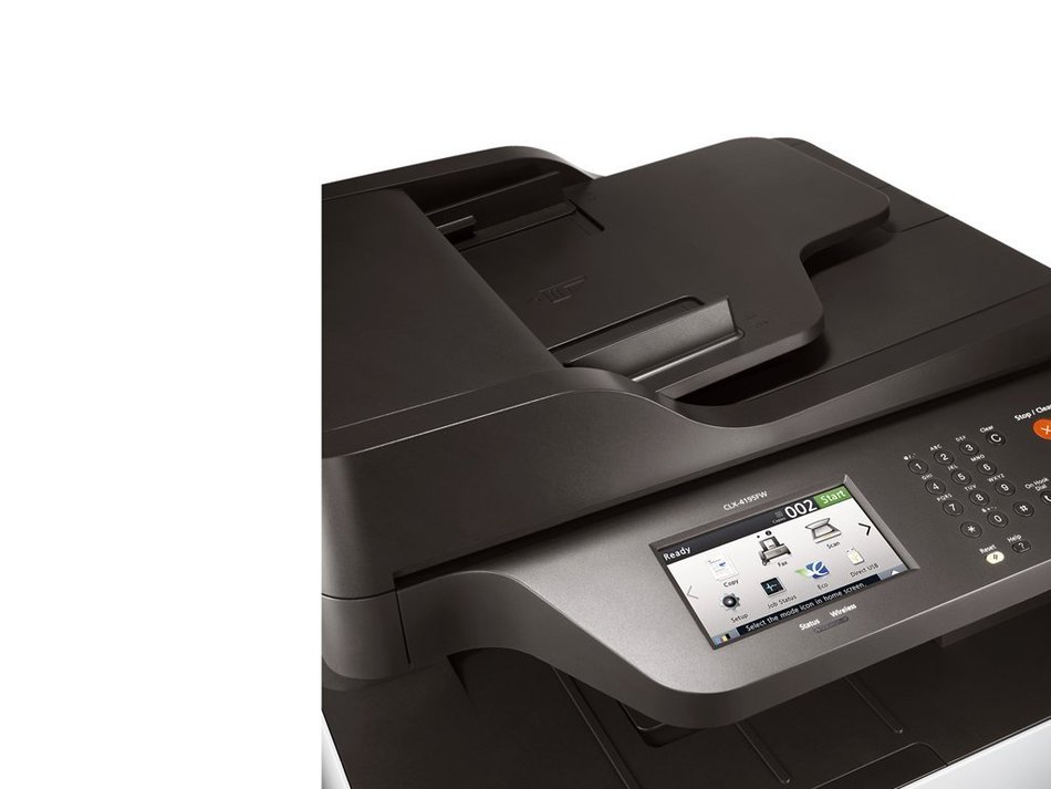 Samsung Electronics CLX-4195FW Wireless Color Printer with Scanner, Copier and Fax N4