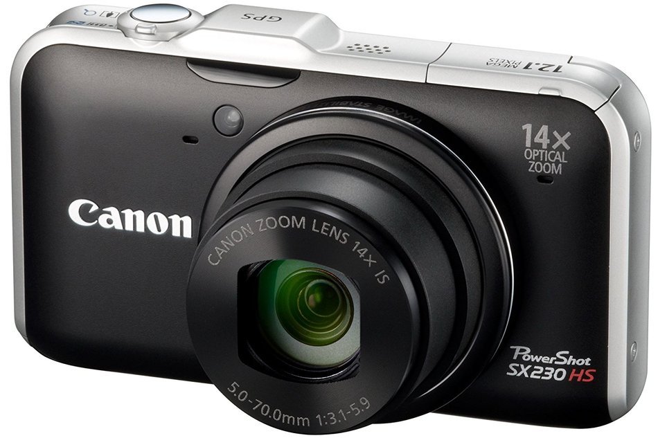 Canon Digital Camera PowerShot SX230 HS Black PSSX230HS (BK) N3