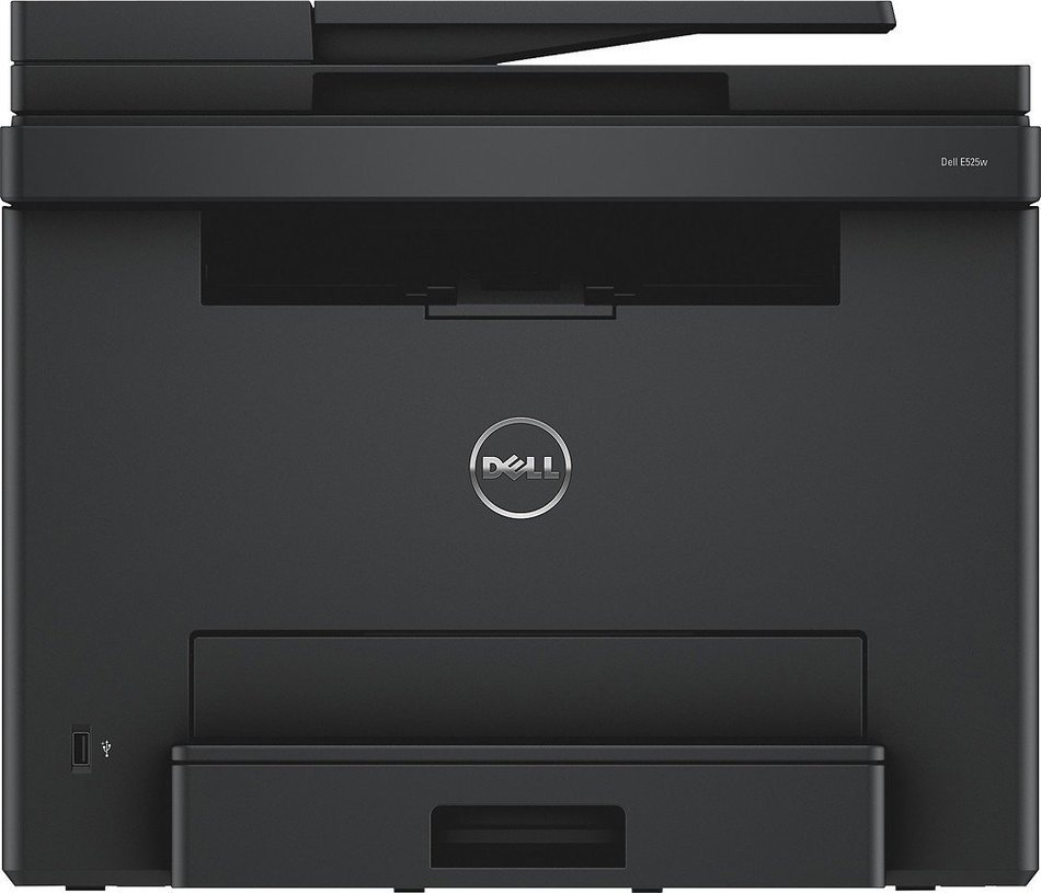 Dell - E525w Wireless Color All-in-One Laser Printer - Black N3