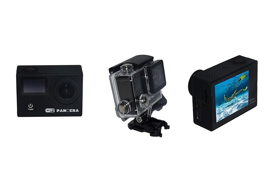 Panoera Z20 2.0inch Dual Screen WIFI 4K Waterproof Sports Action Camera with Li-ion Rechargeable and FREE Waterproof... N3