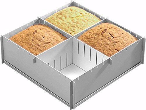 Yinyol 12 x 4" Deep Multisize Cake Pan Could Make 4 Different Size Cake N2