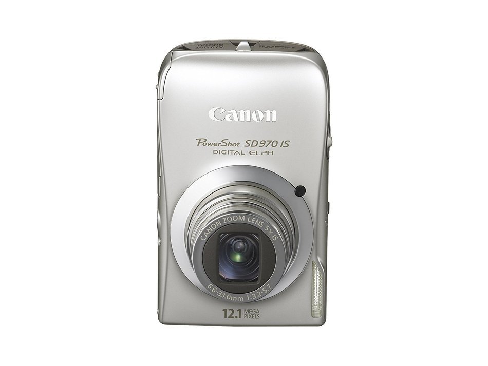 Canon PowerShot SD970IS 12.1 MP Digital Camera with 5x Optical Zoom and 3.0-inch LCD (Silver) N2