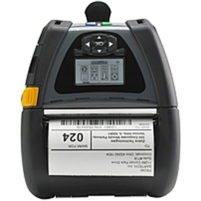 Zebra QLn420 Direct Thermal Printer - Monochrome - Portable - Label Print - 4.10 Print Width - Peel Facility -...