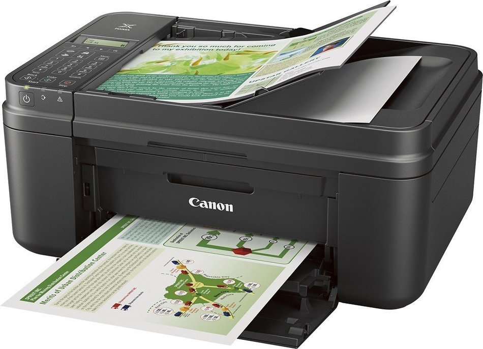 Canon - PIXMA MX492 Wireless All-In-One Printer - Black N2