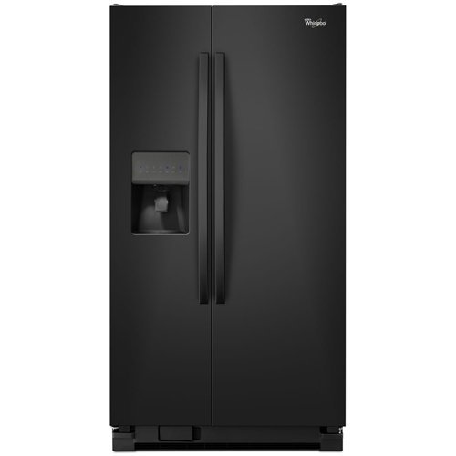 Whirlpool WRS325FDAB 25.4 Cu. Ft. Black Side-By-Side Refrigerator - Energy Star