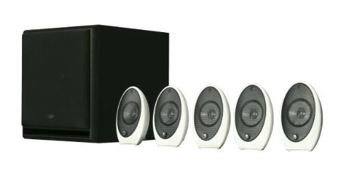 KEF KHT1005.2SE 5.1 Subwoofer Satellite System with C4 Subwoofer (Gloss White) N2