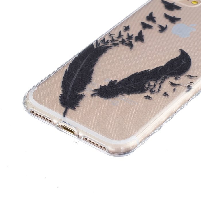 iPhone 6 Plus / 6S Plus Case,TYoung Ultra Thin Slim Soft TPU Silicone Flexible Case [Transparent Clear] [Anti-scratch... N126
