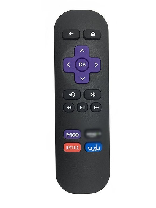 New Replacement IR Remote for Roku 1 LT HD Roku 2 XD XS Roku 3 Streaming Player with Shortcut Buttons MGO VUDU... N2
