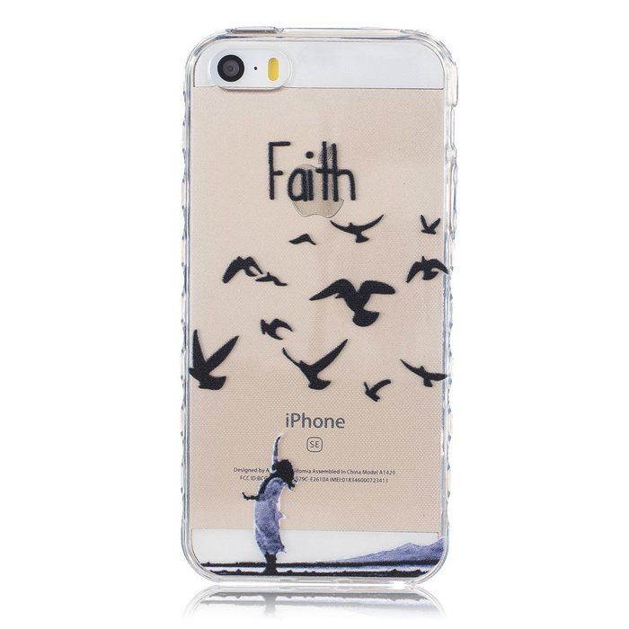 iPhone 6 Plus / 6S Plus Case,TYoung Ultra Thin Slim Soft TPU Silicone Flexible Case [Transparent Clear] [Anti-scratch... N132
