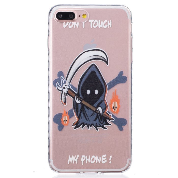 iPhone 6 Plus / 6S Plus Case,TYoung Ultra Thin Slim Soft TPU Silicone Flexible Case [Transparent Clear] [Anti-scratch... N139