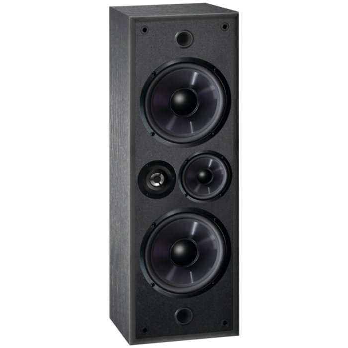 BIC America D62-3LCR LCR Speaker 3-Way Ported W/Dual 6.5 Poly Graphite Woofers Consumer Electronics