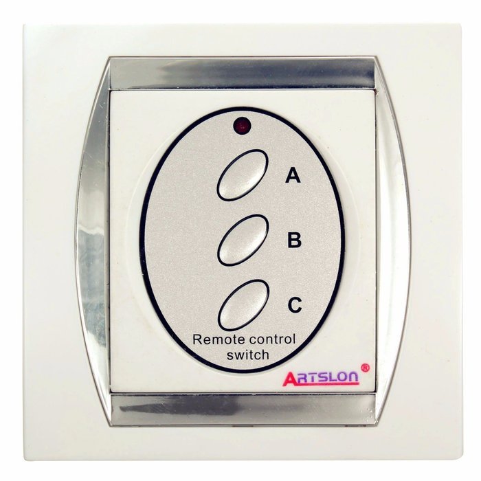 BephaMart 3 Channel Digital Wireless ON/OFF Light Lamp Remote Control Switch 86-type Outer Shipped and Sold by... N3
