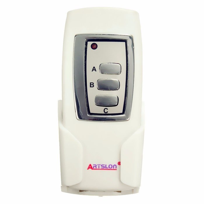 BephaMart 3 Channel Digital Wireless ON/OFF Light Lamp Remote Control Switch 86-type Outer Shipped and Sold by... N5