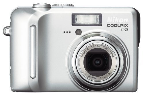 Nikon Coolpix P2 5.1MP Digital Camera with 3.5x Optical Zoom (Wi-Fi Capable) N2