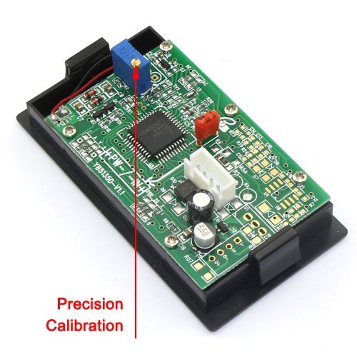 RioRand AC/DC 3 2/1 Digital Ohmmeter Reading 20K Ohms Test LCD Display ...