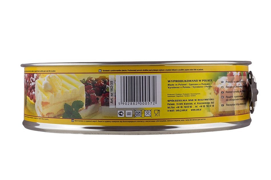 Round Cake Pan with Textured Bottom - 240 N3
